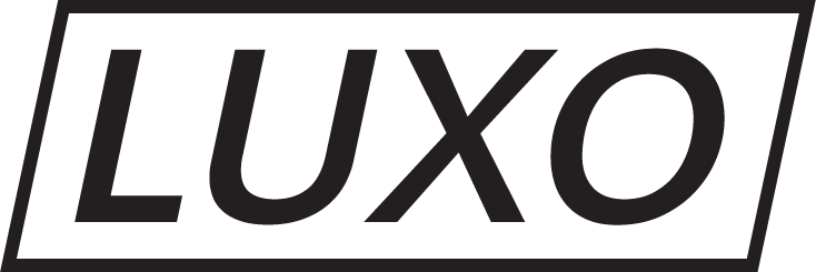 LUXO Black Transparent Logo