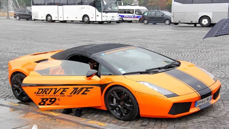 renting a lambo for a day