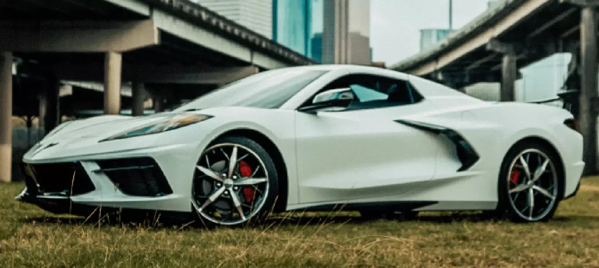 Corvette C8 for rent Houston