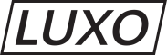 LUXO Black Transparent Logo